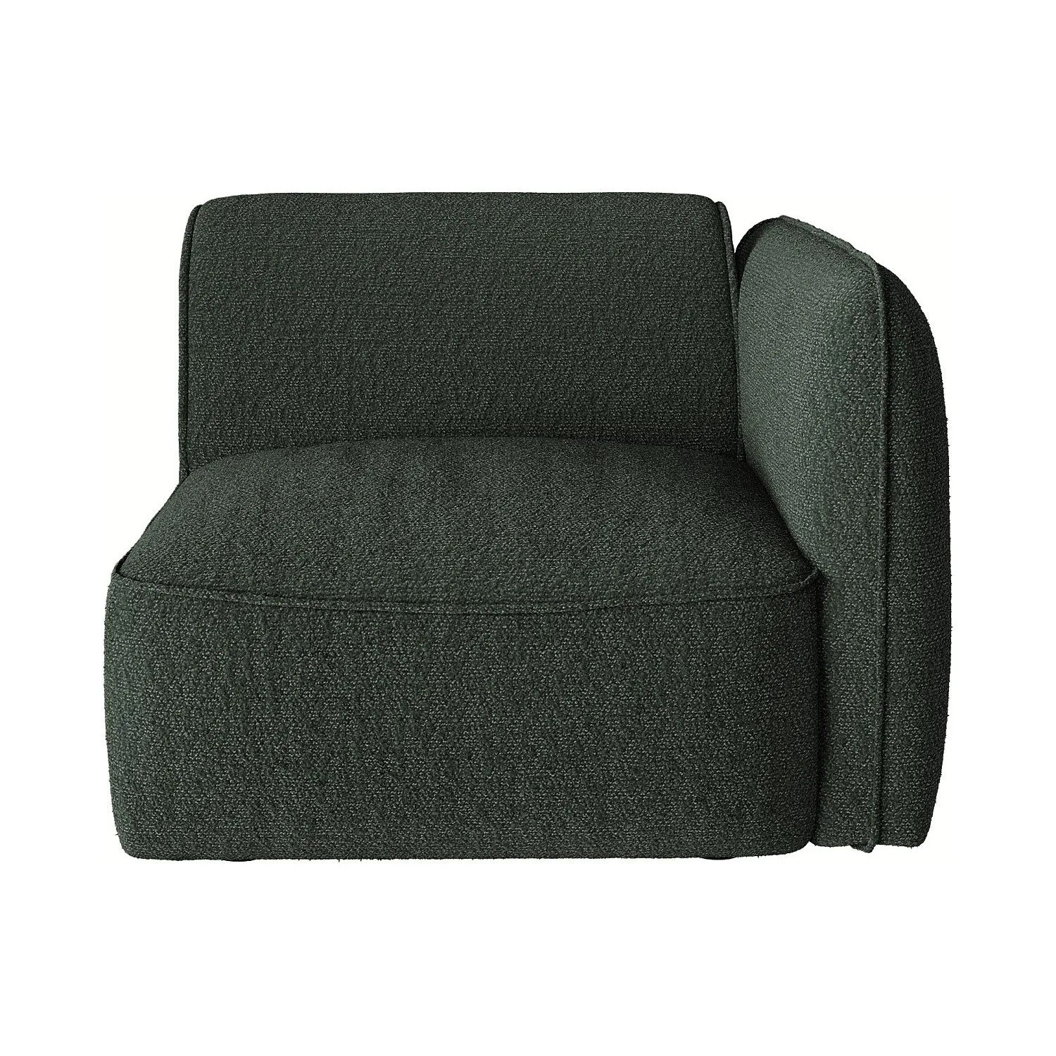 Vente-unique Sessel Mit Gerader Rückenlehne Camilio Grün 98 cm