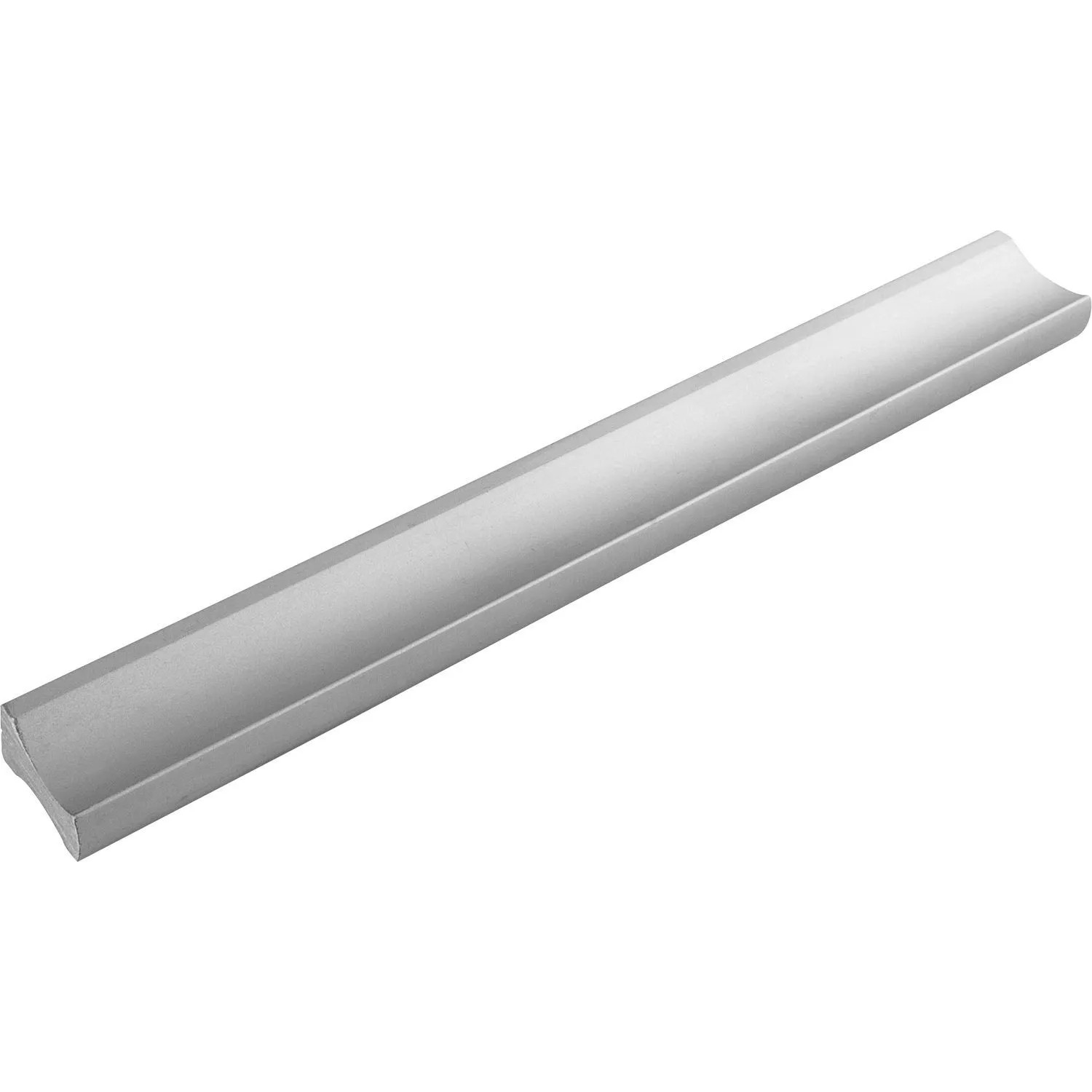 Alles im Griff Möbelgriff Alto La 128 mm Breite 154 mm Aluminium Natur Eloxiert