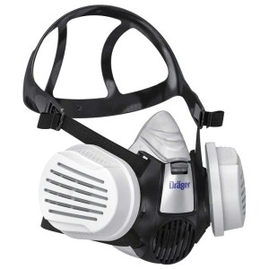 Dräger Halbmaske X-plore 3300 Handwerkerset Gr. M mit P3-R Filter für Atemschutz.