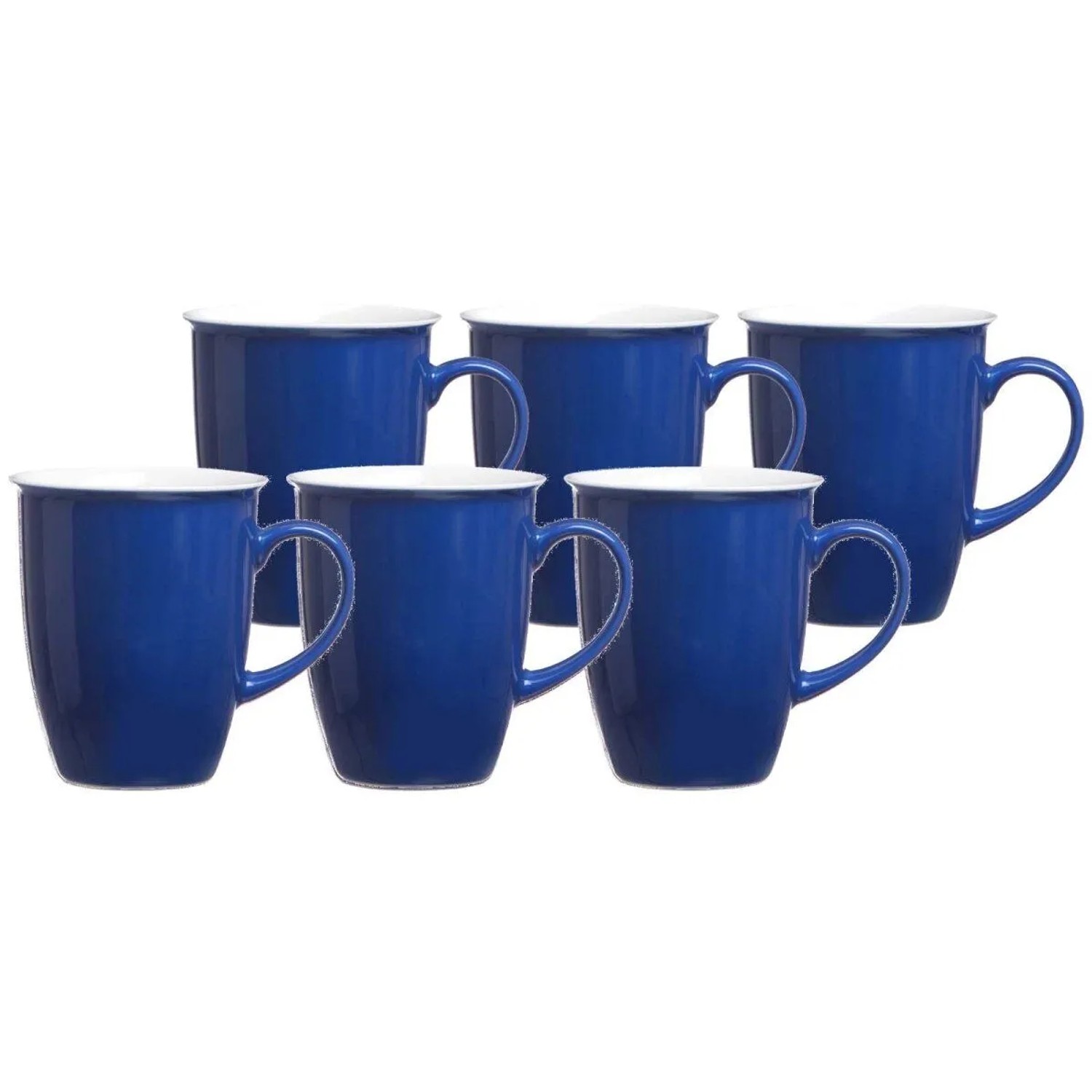 Ritzenhoff & Breker DOPPIO Kaffeebecher 320 ml 6er Set Blau