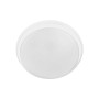 Weiße, runde Arcchio LED Deckenleuchte Augustin für Bad, 20cm Durchmesser.