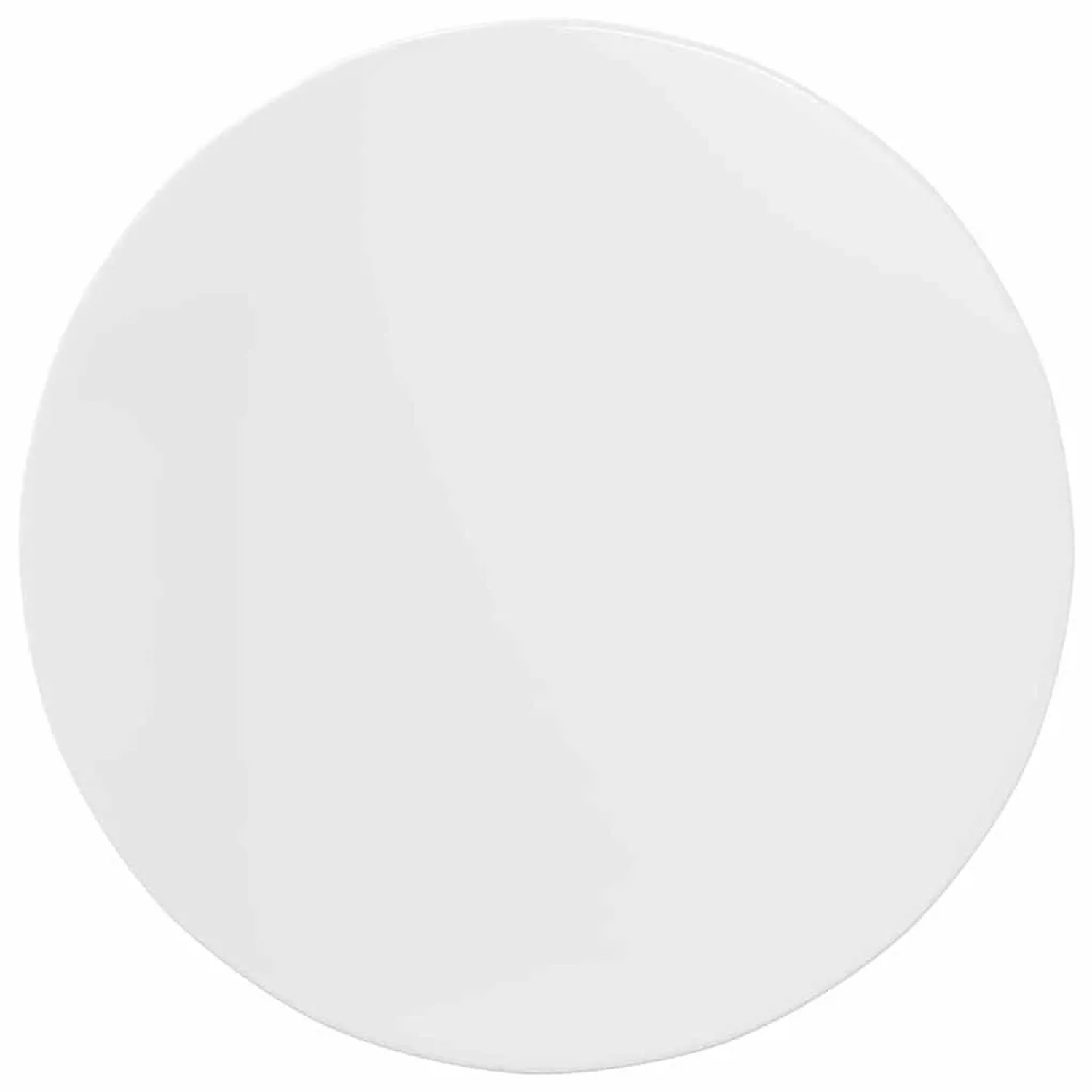 vidaXL Tischplatte Hochglanz-Weiß 80 x 80 x 1,5 cm Holzwerkstoff 880425