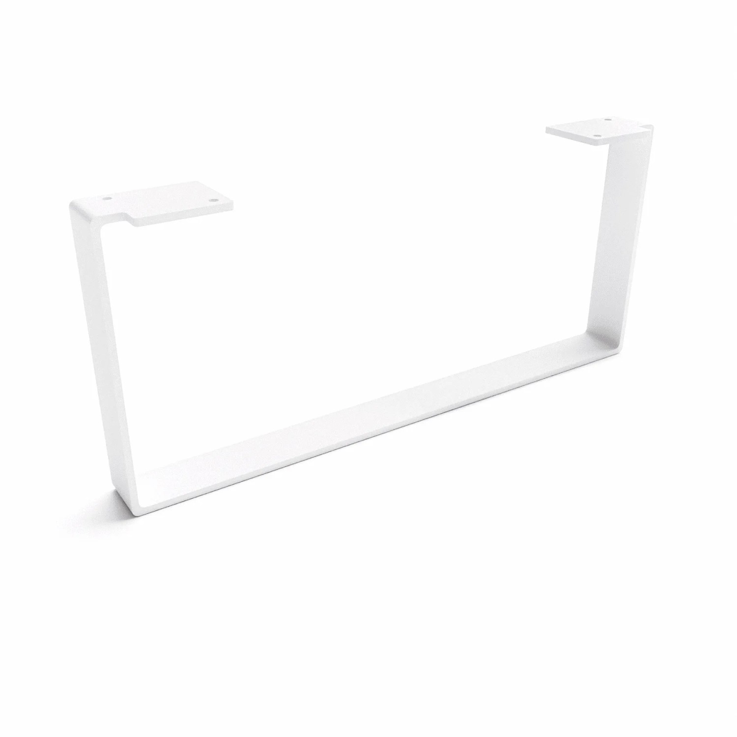 HEVVA Möbelbein LUXEMBURG 20 cm Hoch 45 cm Tief 1 Fuß Weiß