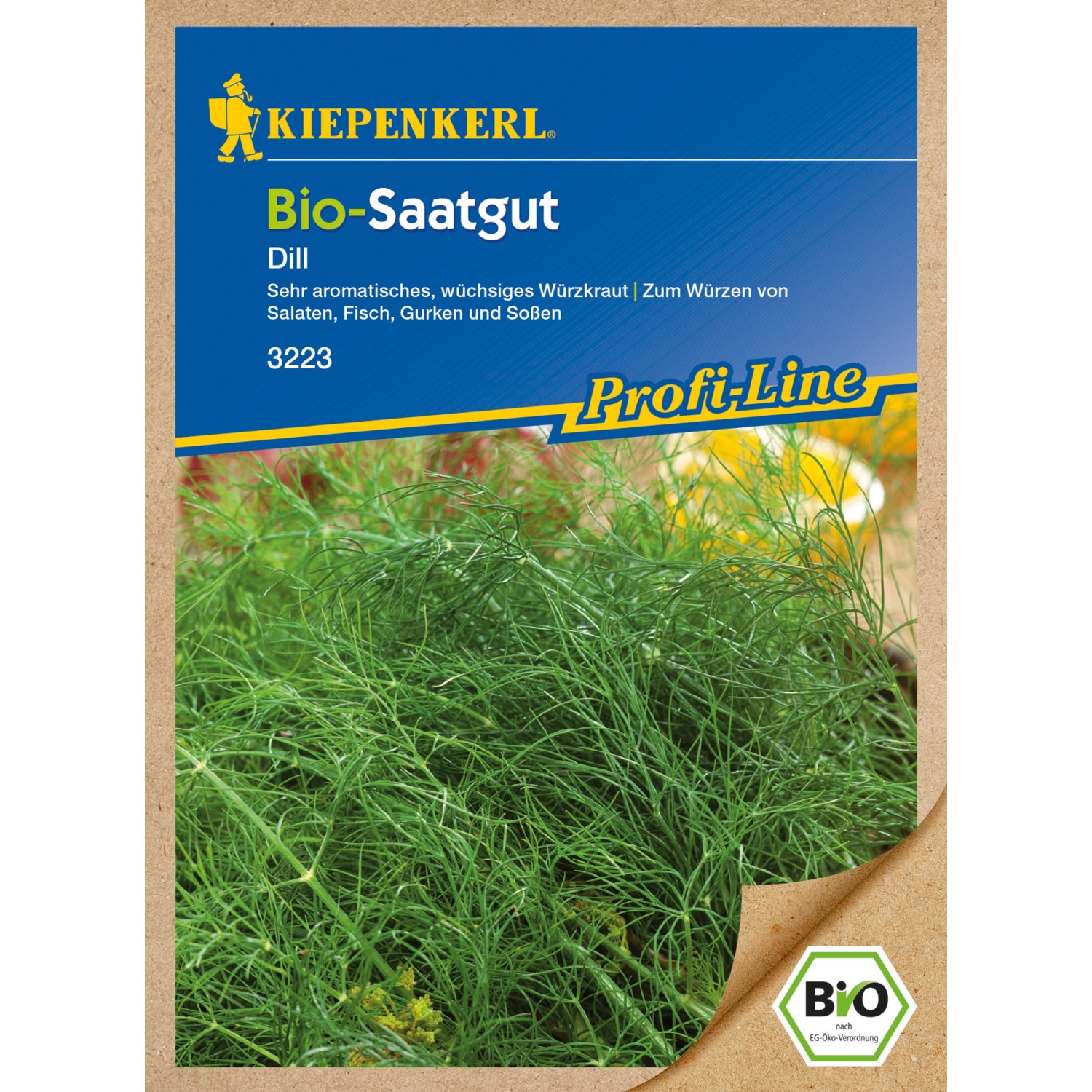 Kiepenkerl Gelbsenf 2kg - Gründünger Für Gesunde Gartenböden