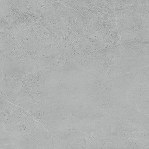 Click-Vinylboden Fliese Graz in Betonoptik, grau, mit integrierter Trittschalldämmung.