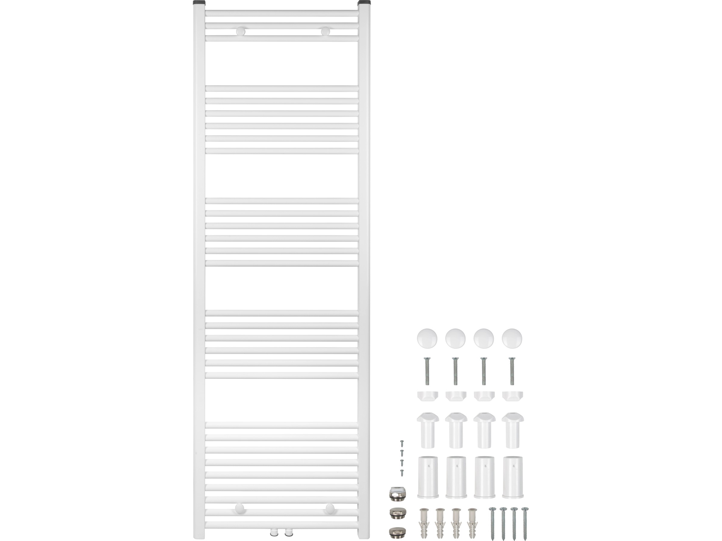Wasserführender Badheizkörper Koblenz 60 x 180 cm Weiß