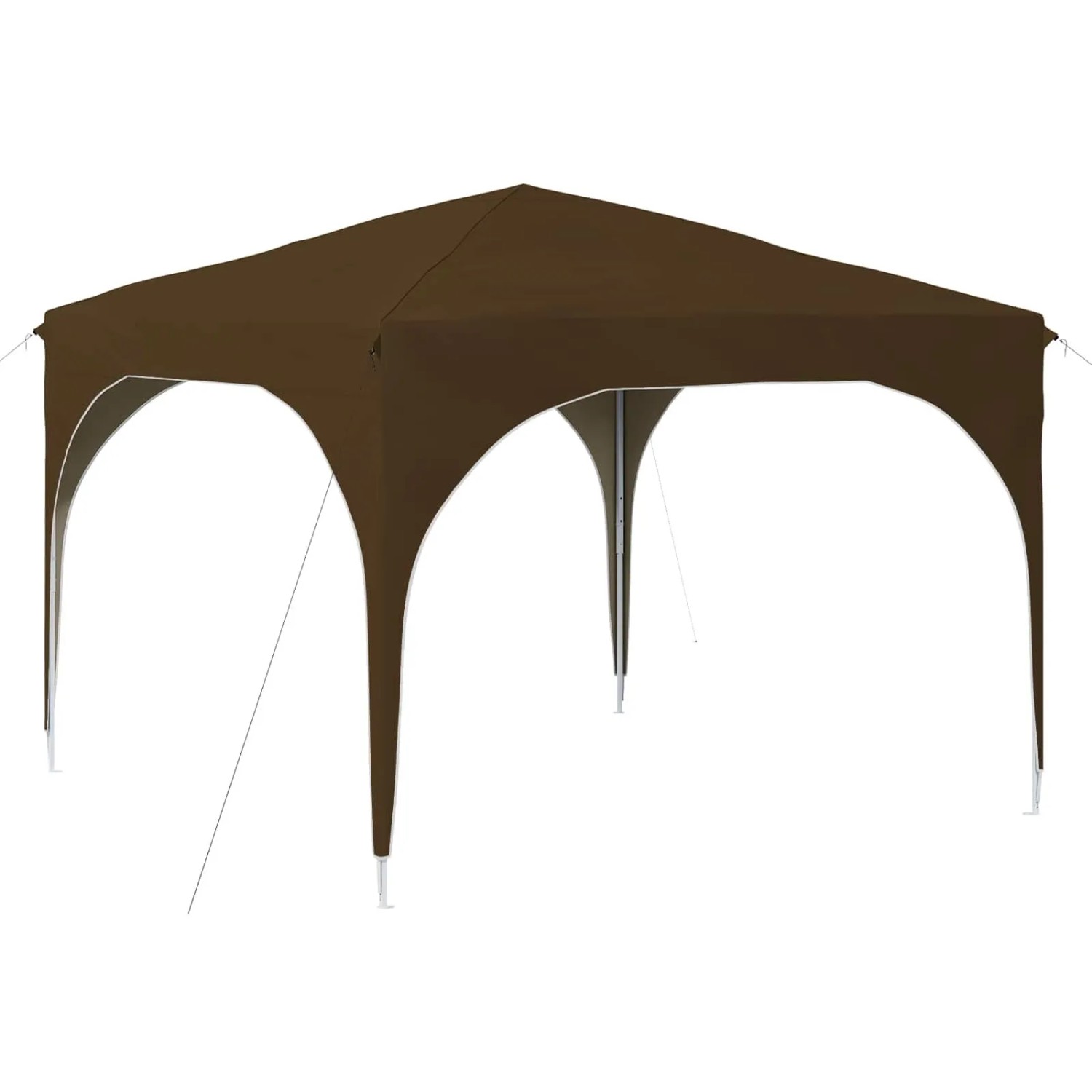vidaXL Pop-Up Partyzelt 290 x 290 x 245 cm Taupe 42019850