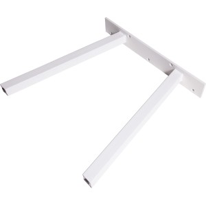 Weißes Tischuntergestell in A-Form, 700x710 mm, für individuelle Tische.