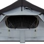 Juskys Autodachzelt Lago, 120x210 cm, schwarz-grau. Campingzelt mit Fenster und Moskitonetz.