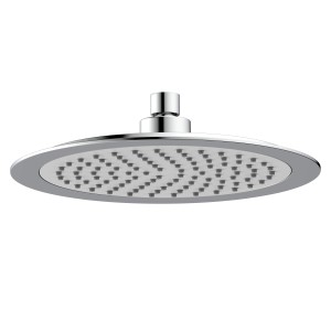 Schütte Überkopfbrause-Set Jamaica Fresh Chrom, runde Kopfbrause mit Antikalknoppen.