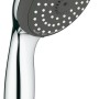 Grohe QuickFix Handbrause Vitalio Start 100 Chrom mit 3 Strahlarten.