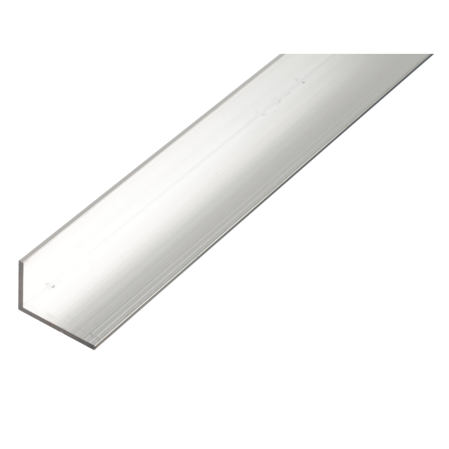 Winkelprofil ungleichschenklig Aluminium 20 mm x 40 mm x 1.000 mm