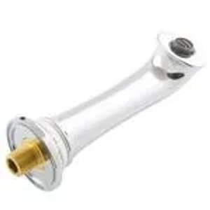 Detailaufnahme Auslauf für PaulGurkes Waschtischarmatur im Retro Design, verchromt.