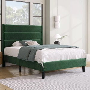 okwish Polsterbett 90×200 Jugendbett ohne Matratze