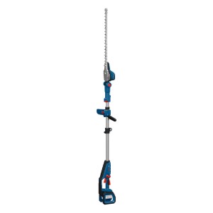 Bosch Akku-Heckenschneider GHE 18V-50FP Solo: Kabellose Heckenschere mit Doppelmesser für saubere Schnitte.