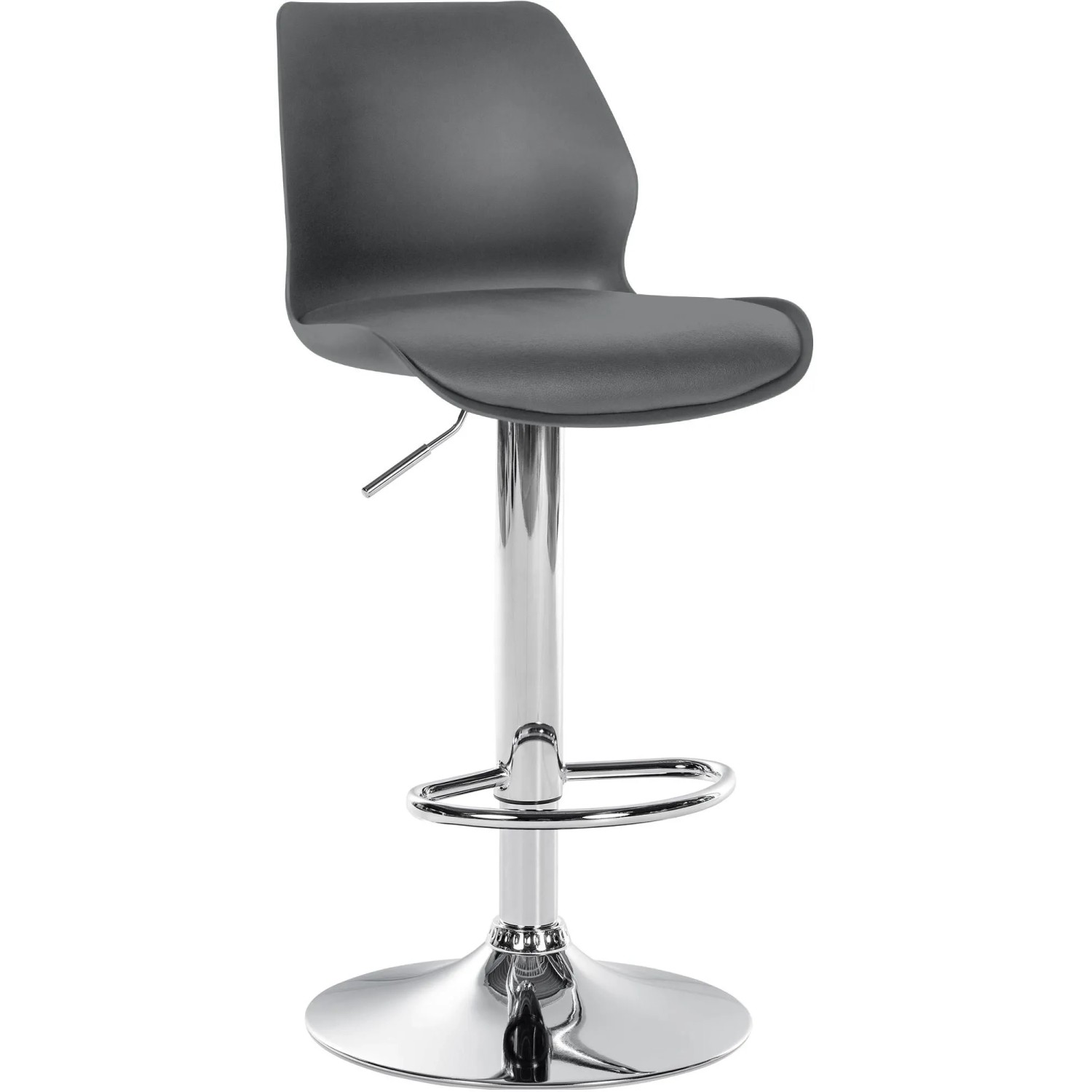 CLP Barhocker Gilbert grau/Kunststoff
