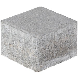 HL Drainpflaster Füllstein, steingrau, 7,4x7,4x4,9 cm. Ergänzung für Rasengitter, ideal für Stellplätze.