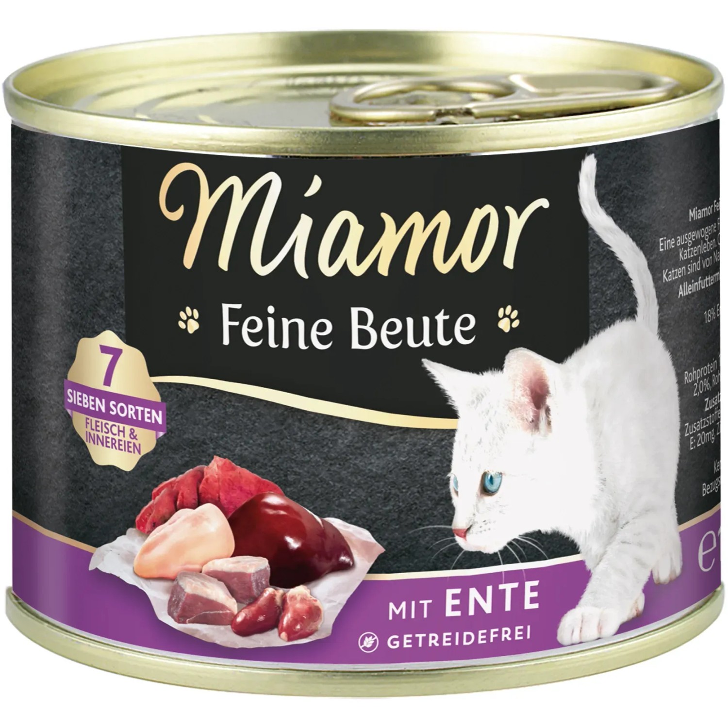 Miamor Katzen-Nassfutter Feine Beute Ente 185 g