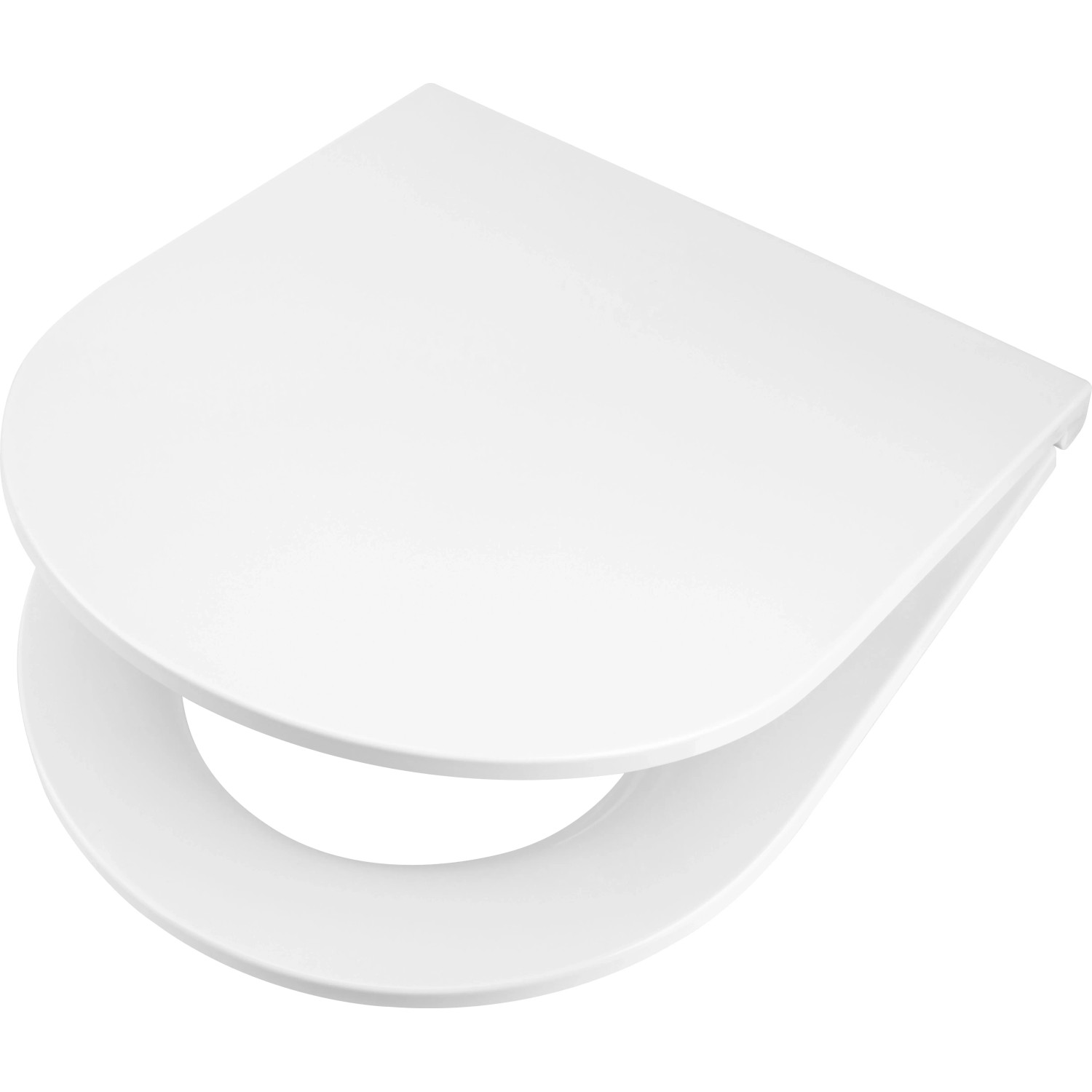 baliv Deluxe WC-Sitz Telford mit Absenkautomatik Duraplast Weiß Glänzend