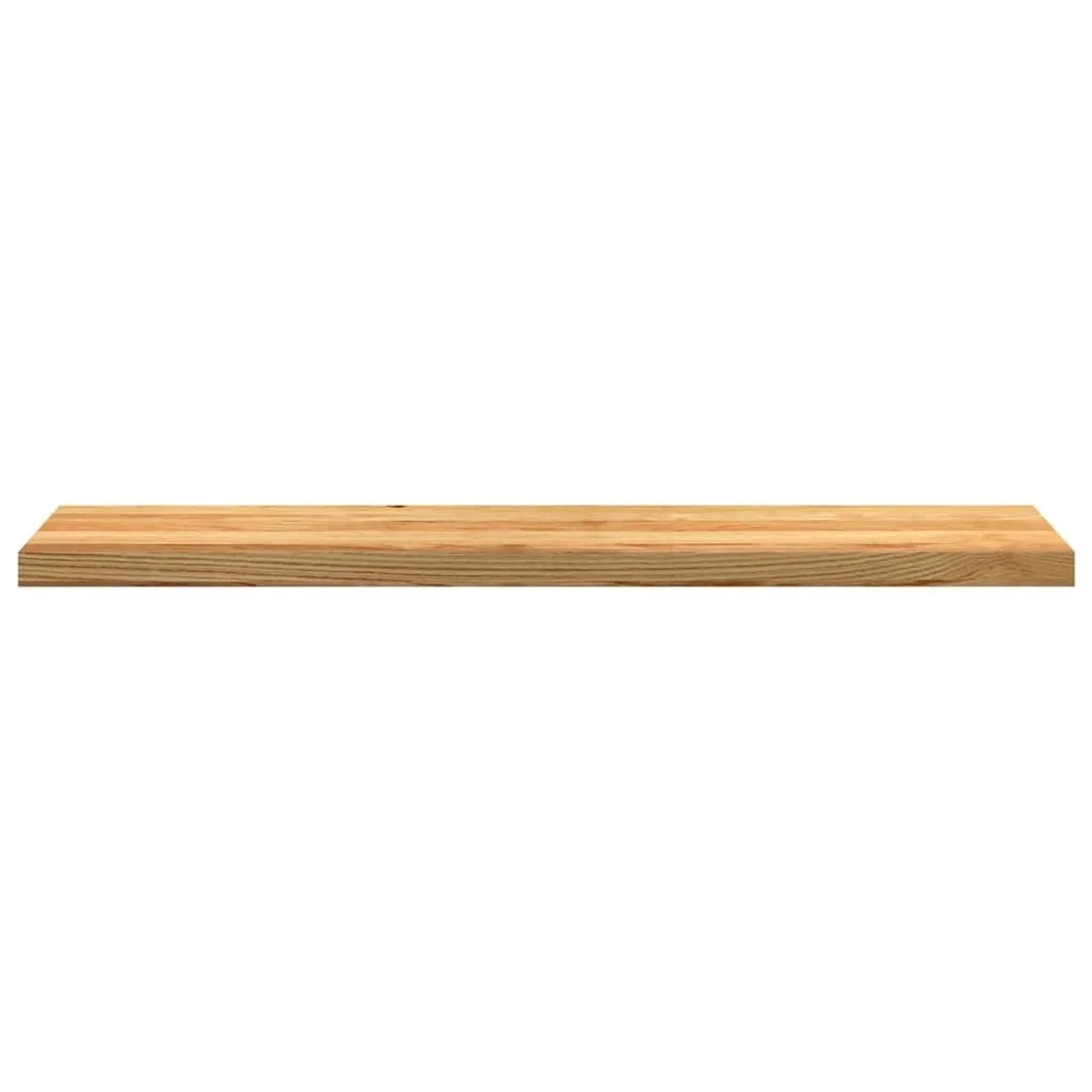 vidaXL Fensterbänke 2 Stk Hellbraun 120x25x2 cm Massivholz Eiche 4009146_4