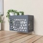 Vente-unique Abdeckung Für Klimagerät Kazoma Anthrazitgrau 100 cm_10
