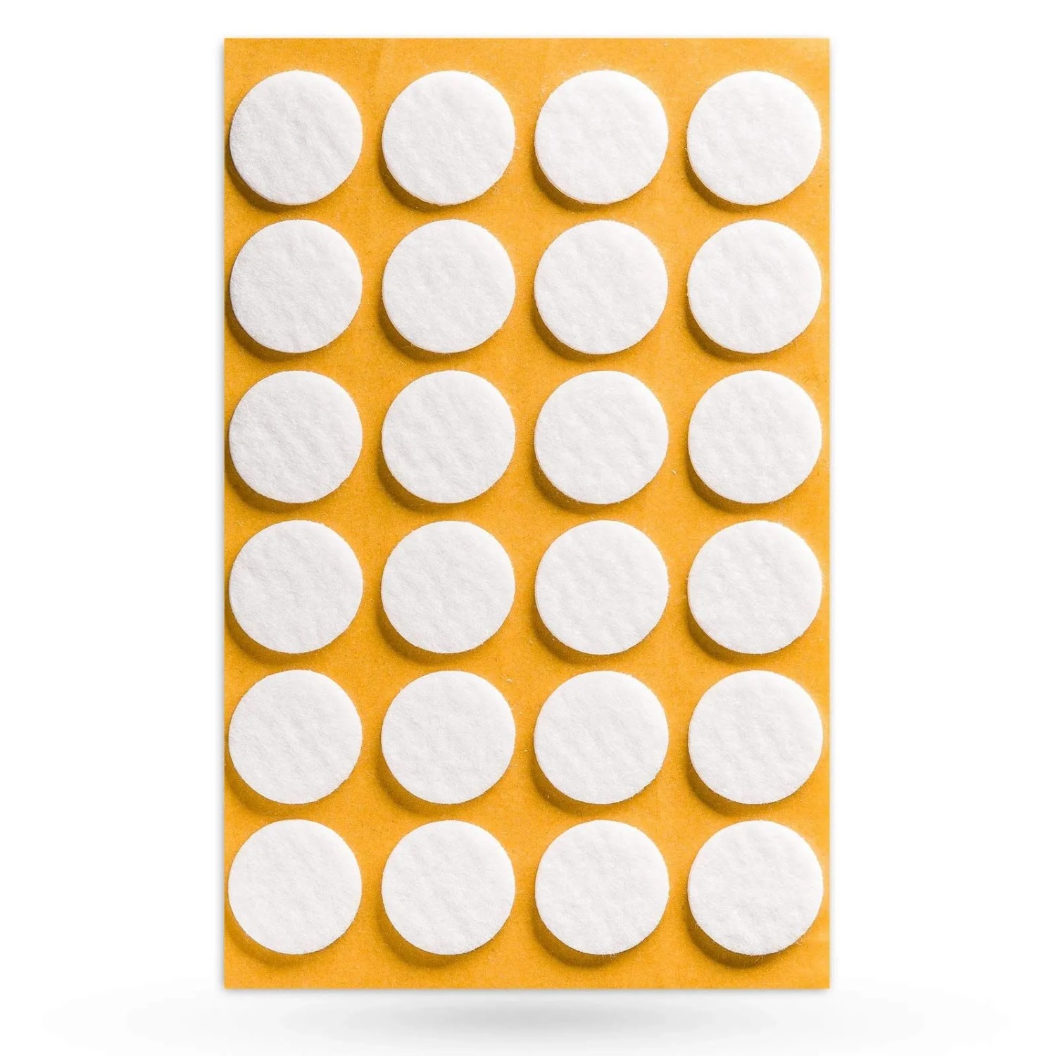 SOTECH Filzgleiter Ø22 x 3 mm Selbstklebend Weiß