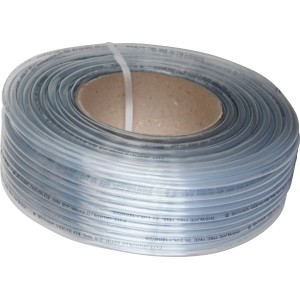 Fitt Glasklarschlauch, transparent, Ø 6 mm, auf Rolle. Gartenschlauch für Lebensmittel, Industrie und Aquaristik.