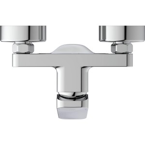 Aufputz Brausearmatur Ceraplan von Ideal Standard in Chrom, Detailansicht.