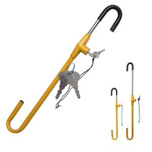 TRUTZHOLM Lenkradkralle Pedalschloss Universal Diebstahlsicherung 56,5 bis 75,5 cm