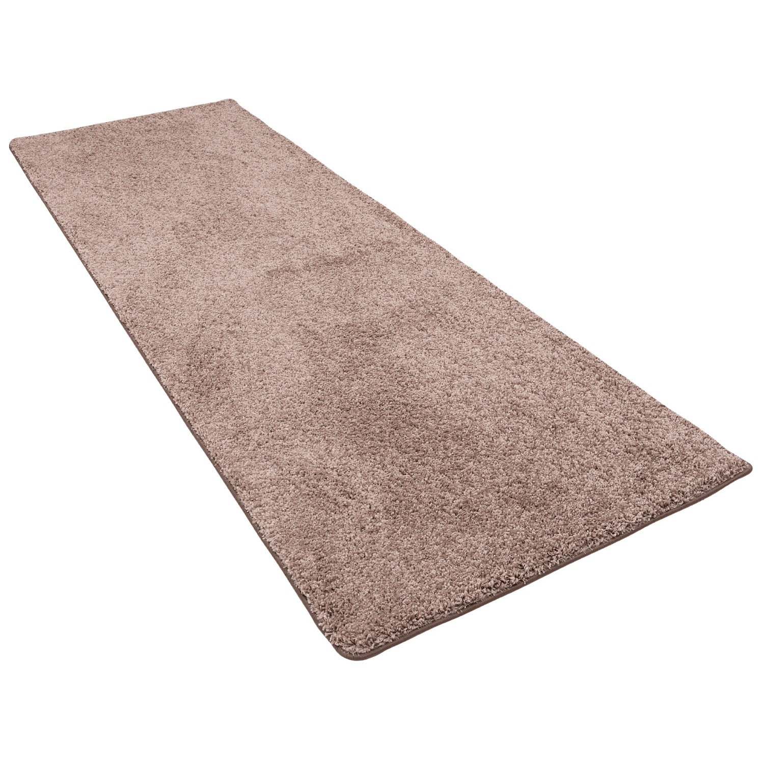 Snapstyle Luxus Hochflor Langflor Läufer Teppich Milano Mauve 80x160cm günstig online kaufen