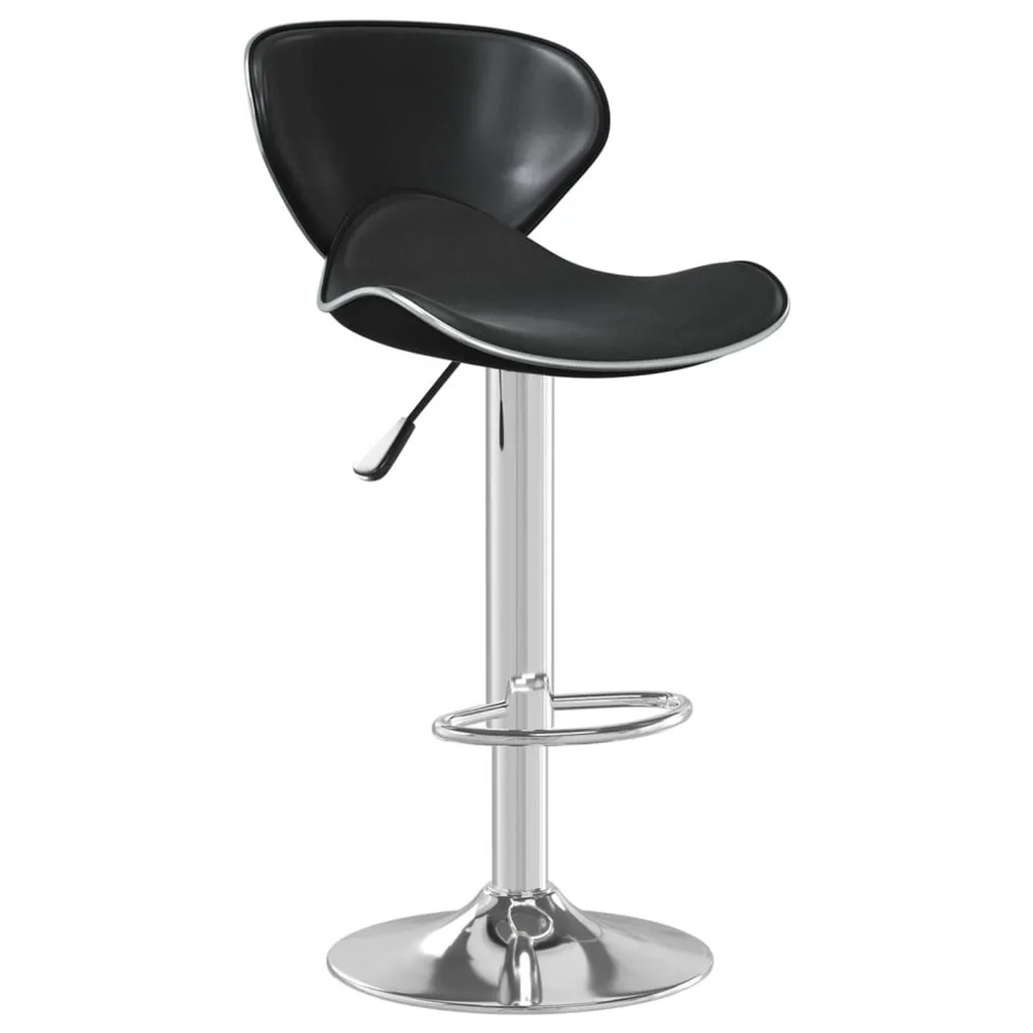 vidaXL Barhocker Schwarz Kunstleder 335130