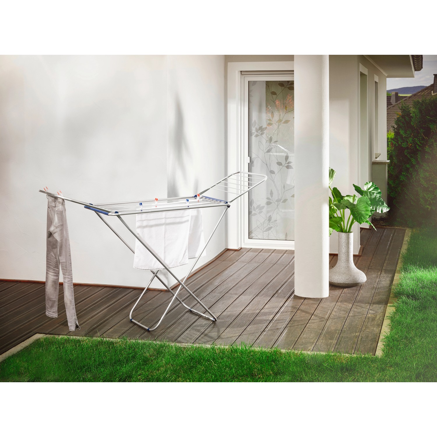 Leifheit Wäscheständer Siena 180 Aluminium kaufen bei OBI