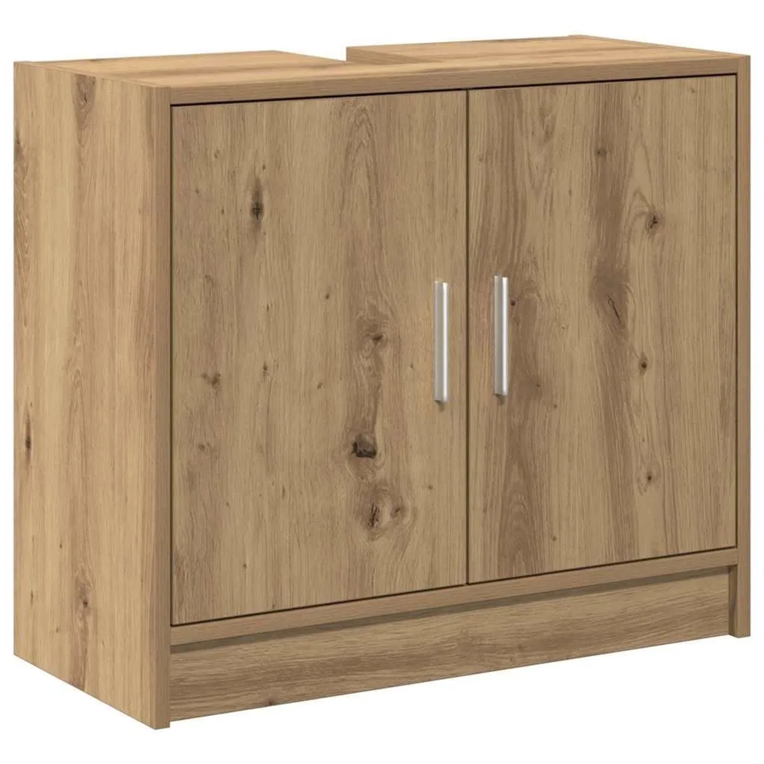 vidaXL Badezimmerschrank Artisan-Eiche 63 x 29 x 55 cm Holzwerkstoff 869207 günstig online kaufen