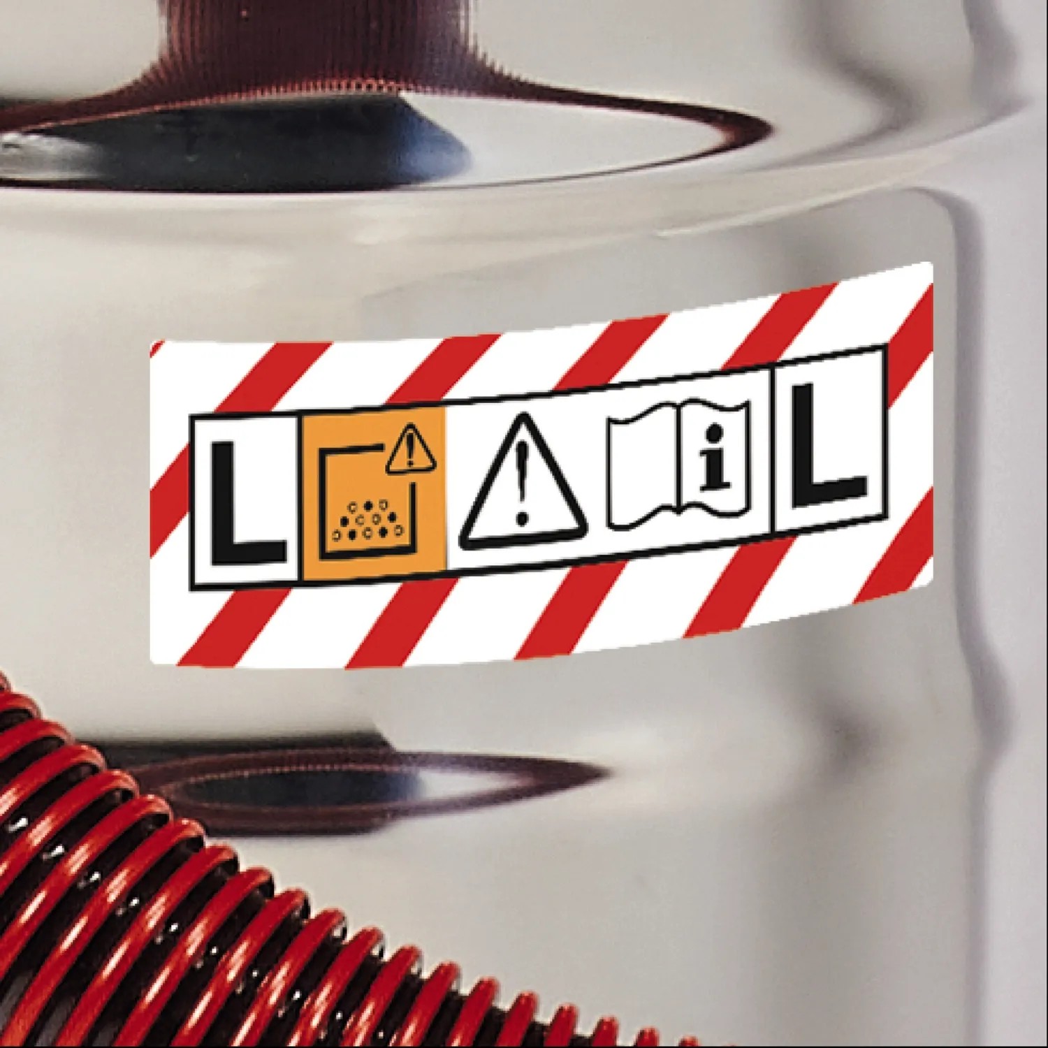 Symbol Staubklasse L am Einhell Nass-Trockensauger TE-VC 2025 SACL.