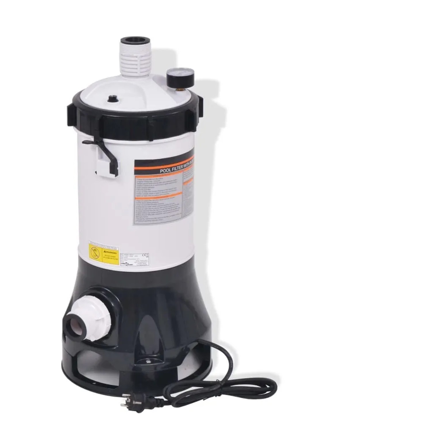 vidaXL Poolfilterpumpe 185 W 4,4 m³/h 91171_4