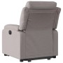 vidaXL Relaxsessel mit Aufstehhilfe Elektrisch Taupe Stoff 3205012_5