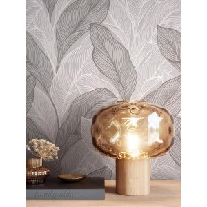 Newroom Vliestapete Milani Taupe Dschungel Tropisch FSC®