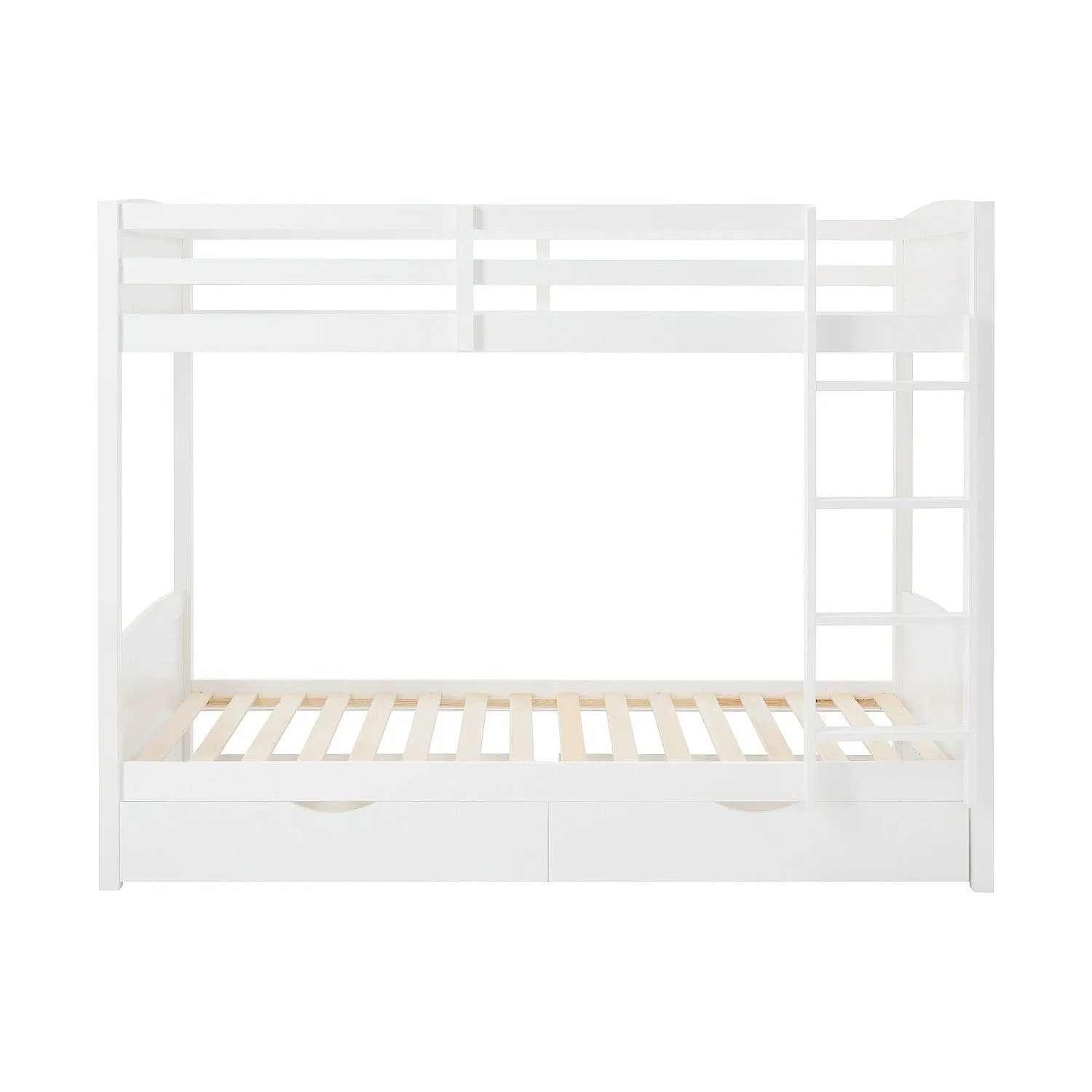 Vente-unique Etagenbett Limodara Weiß 208 cm