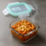 Relaxdays Glasbehälter mit Deckel Glas Transparent Luftdicht 6 x 520 ml_2