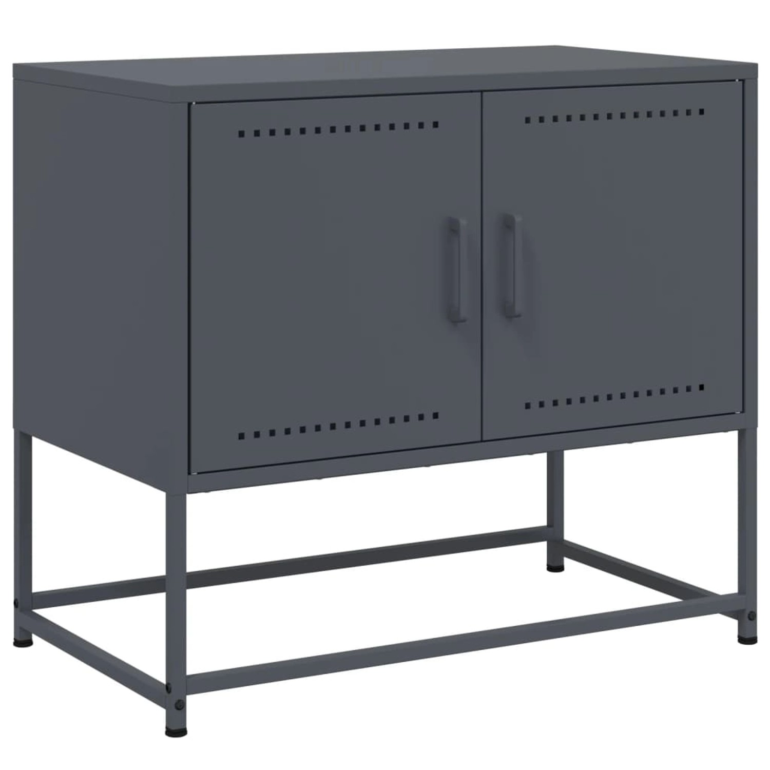 vidaXL TV-Schrank TV-Schrank Anthrazit 68,5x39x60,5 cm Stahl (1-St) günstig online kaufen