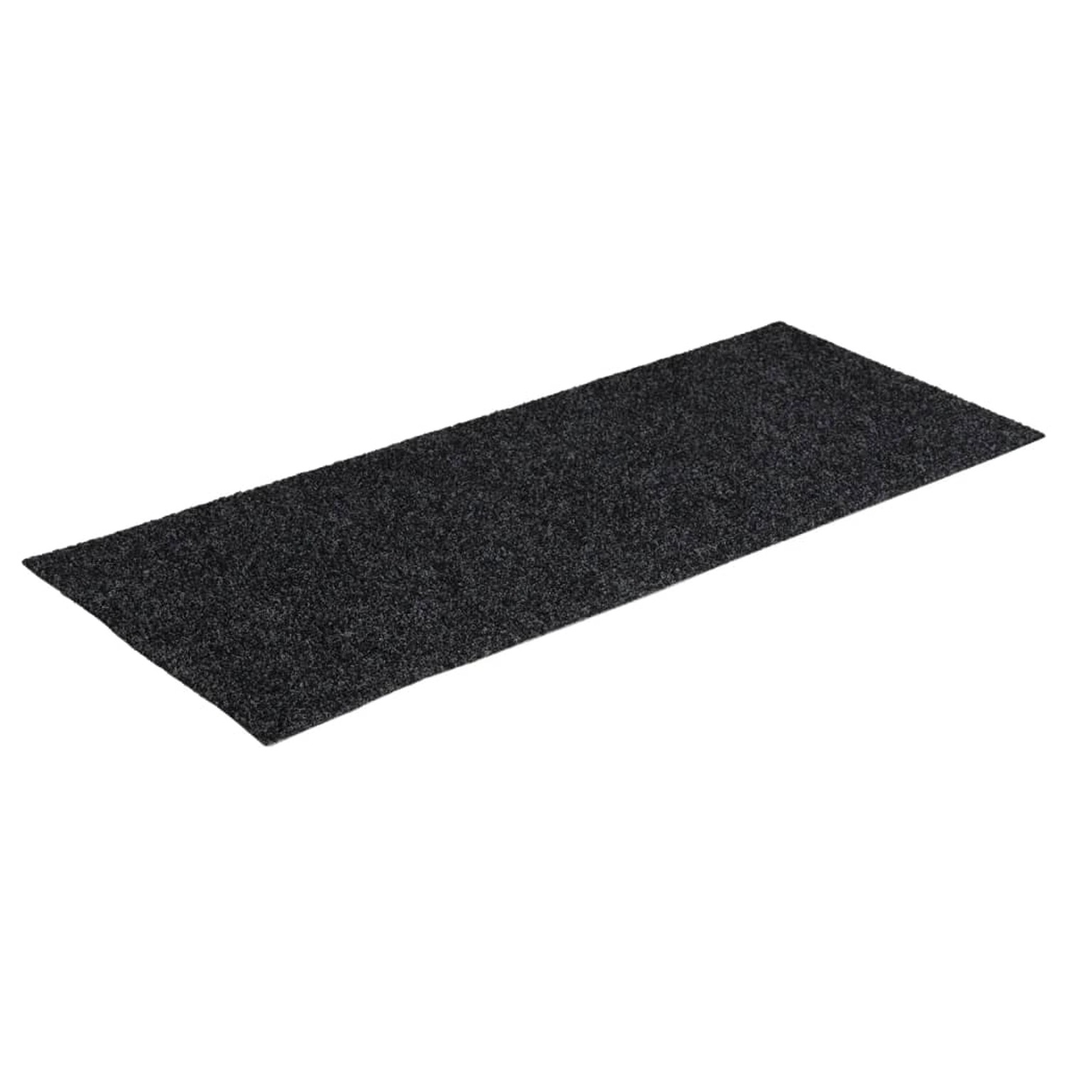 vidaXL Stufenmatten Selbstklebend 15 Stk 60x25 cm Grau Rechteckig 326913