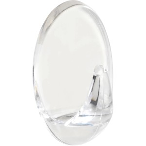 Transparentes Wenko Maxihaken 2er-Set. Selbstklebende Handtuchhalter aus Kunststoff.