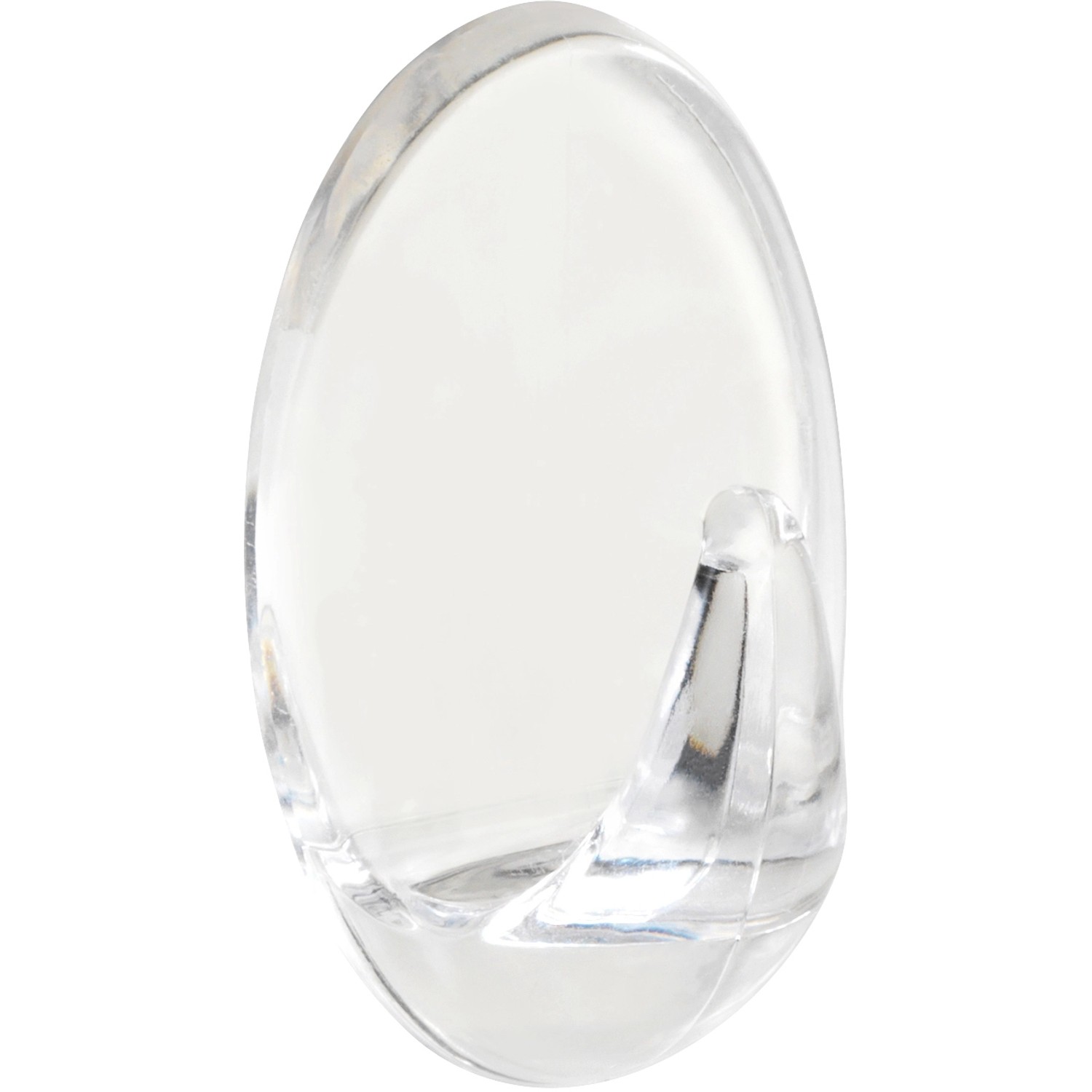 Transparentes Wenko Maxihaken 2er-Set. Selbstklebende Handtuchhalter aus Kunststoff.