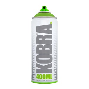 Kobra LP Buntlack Spray 400ml, gelbgrün, matt. Sprühdose für DIY-Projekte und kreative Gestaltung.