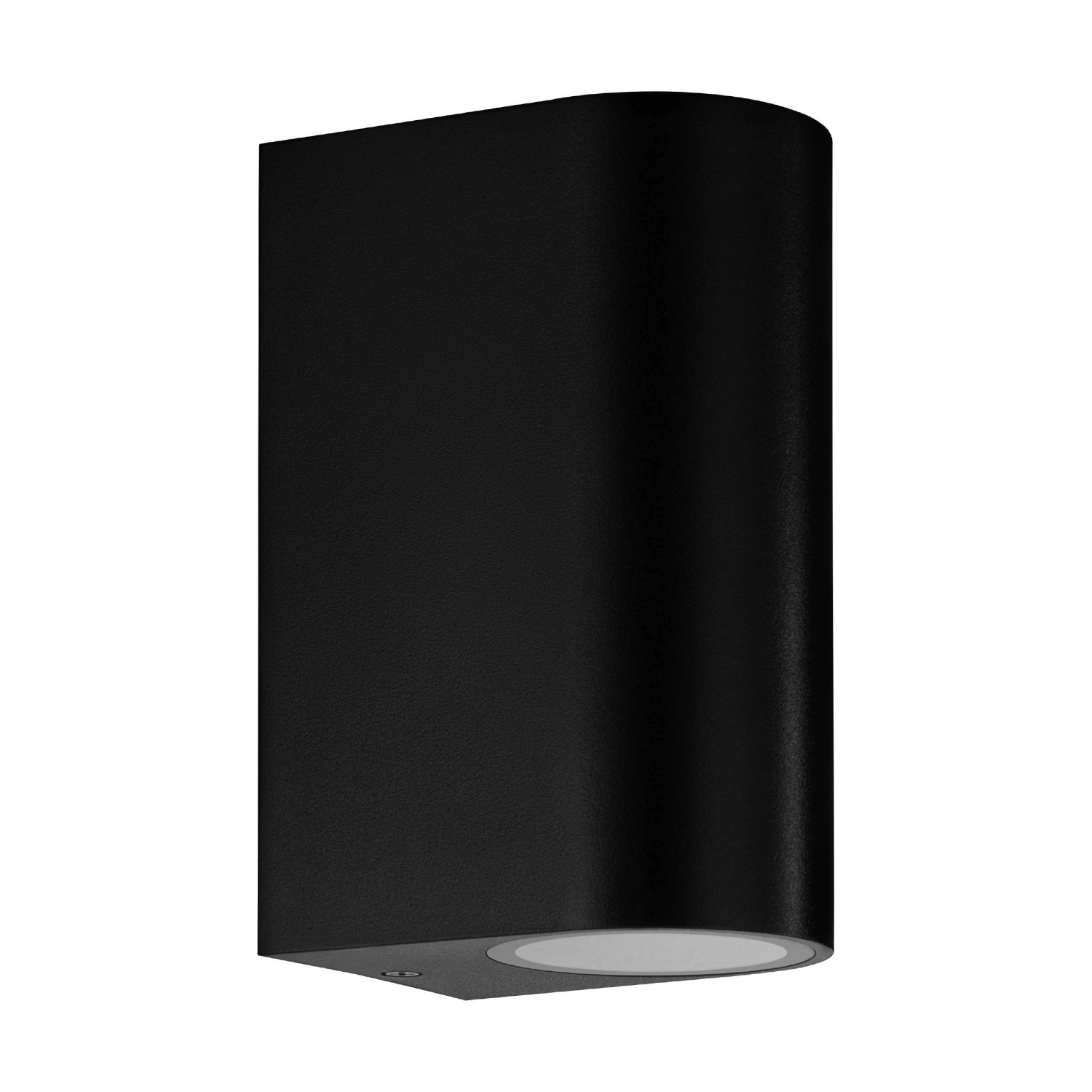 Eglo Wandleuchte Scogliera-E 2-flammig 14 cm x 7 cm Schwarz