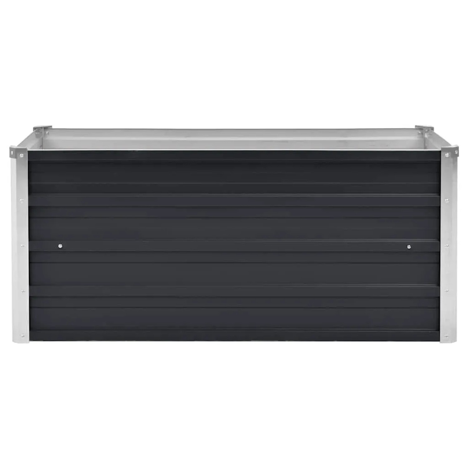 vidaXL Garten-Hochbeet Anthrazit 100 x 40 x 45 cm Verzinkter Stahl 45733_4