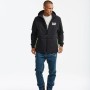 Schwarze Cat Winterjacke Tech Hybrid für Herren, wasser- und windabweisend.