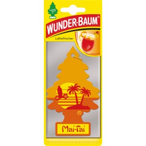 Wunderbaum Mai Tai Lufterfrischer mit tropischem Design für Auto & Raum.