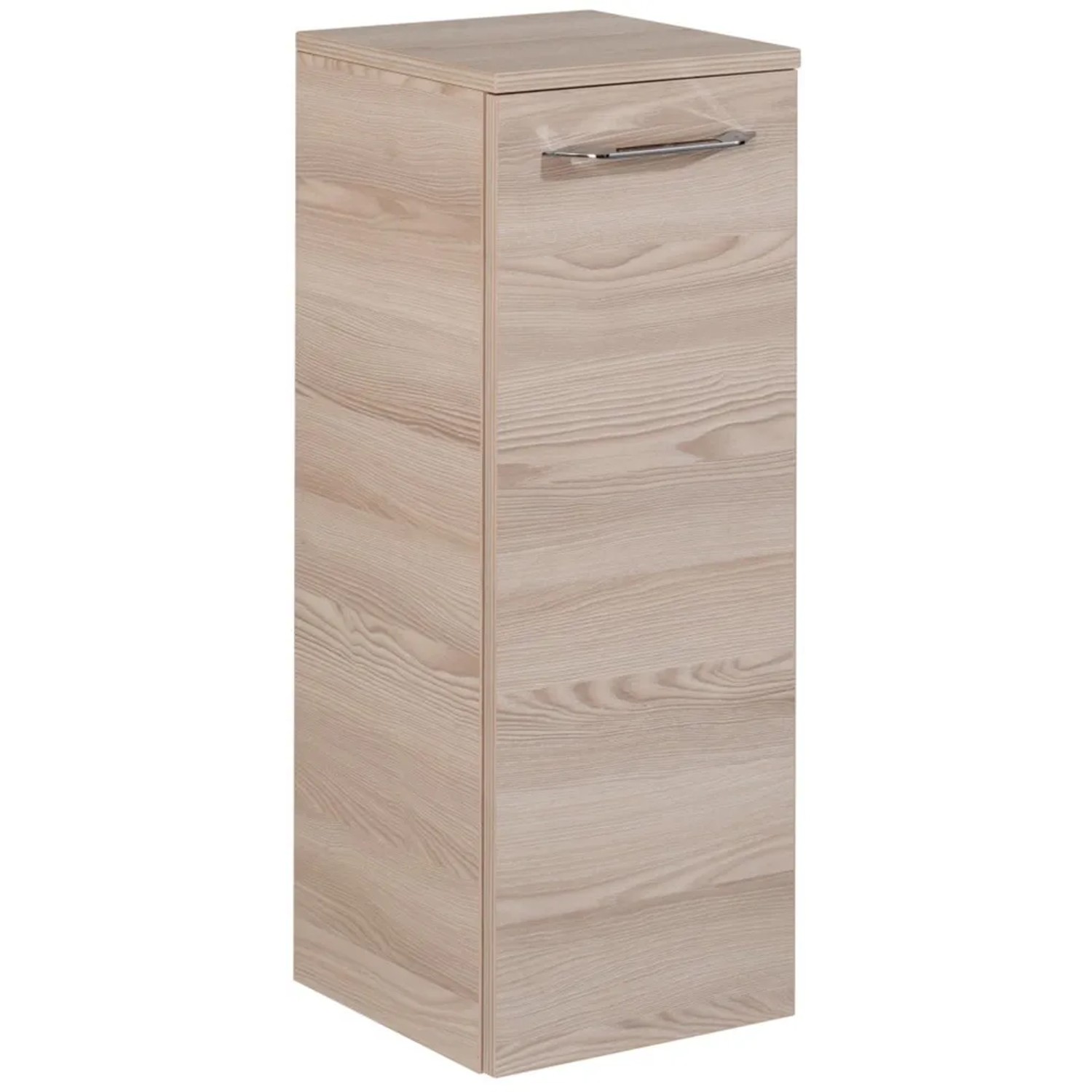 Fackelmann Bad-Hängeschrank B.Clever in Alaska Esche, 30,5 cm breit.