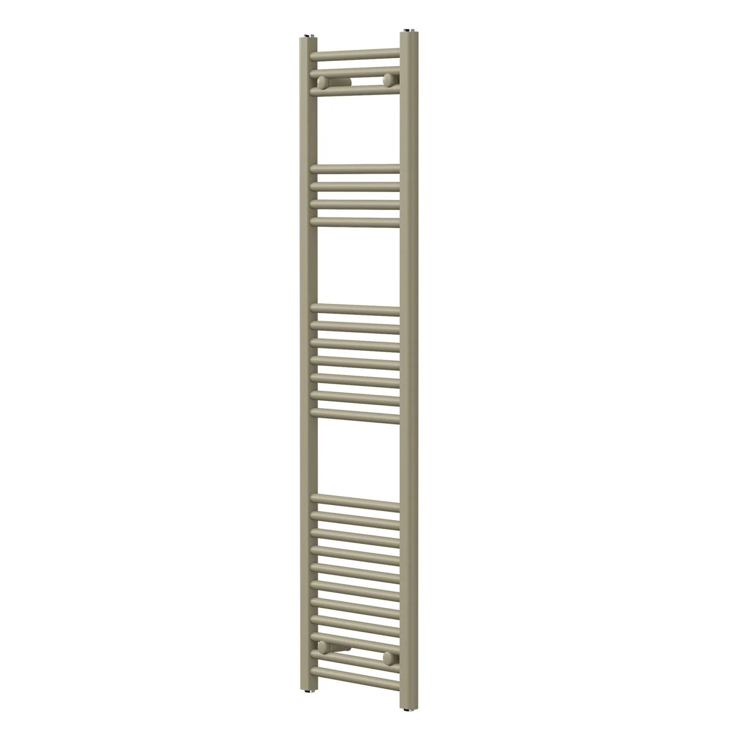LuxeBath Handtuchheizkörper Sahara 400 x 1500 mm Beige Badheizkörper Gerade Seitenanschluss 500 Watt Leistung